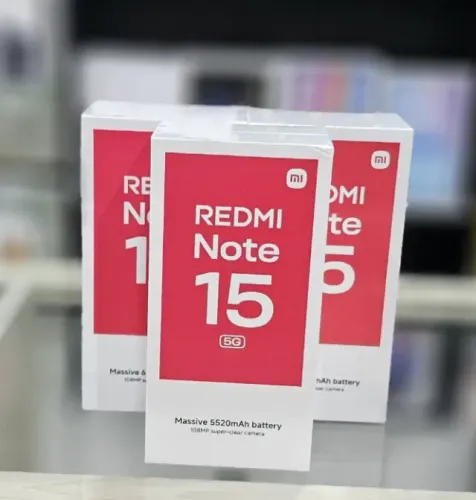 Redmi Note 15 5G NFC 8/256GB Lacrado, Loja Física, Garantia, Entregamos, Parcelamos, Brind
