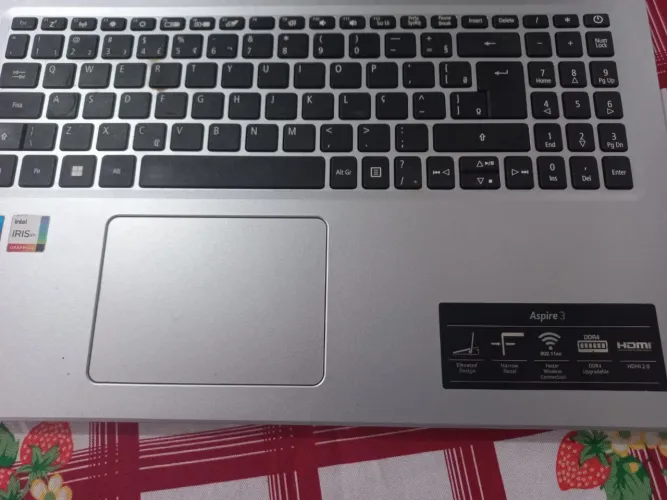 Notebook Acer Aspire 3 A315-58 Core i5 11ª Geração, Tela Full HD e Intel Iris Xe