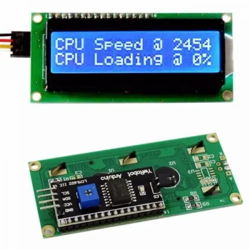 arduino Display Lcd 16x2 + Modulo I2c Pic