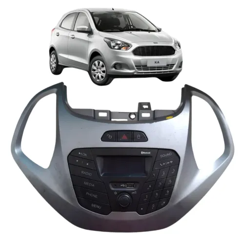 Radio Display Comando Som Alerta Usb Ford Ka 1.0 3cc 2015