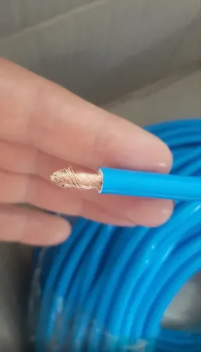 Sobrou Fio 10mm valor $220,00 rolo com 25m metros em Santa Maria
