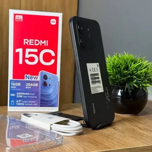 XIAOMI REDMI 15C 256GB/8GB RAM - NOVO CELULAR