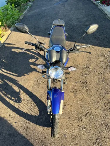 HONDA CG TITAN ESD 2008 AZUL - PRONTA PRA RODAR