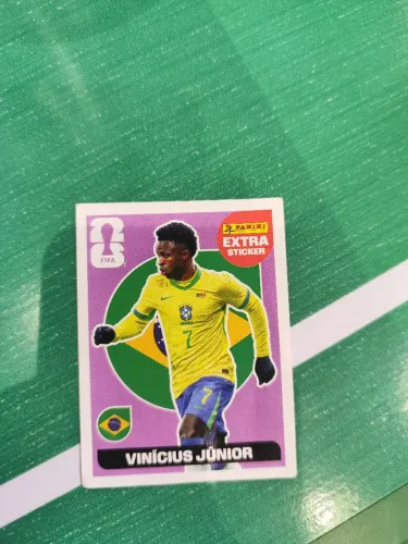 Cartinha Vini Jr Extra Roxo