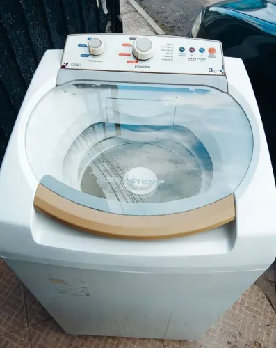 Máquina de lavar Brastemp 8kg funcionando perfeitamente
