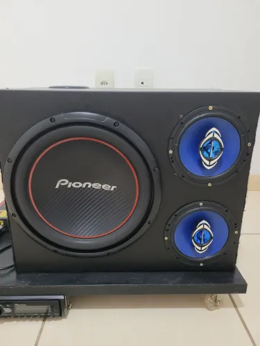 Alto falante 12 polegadas pioneer 