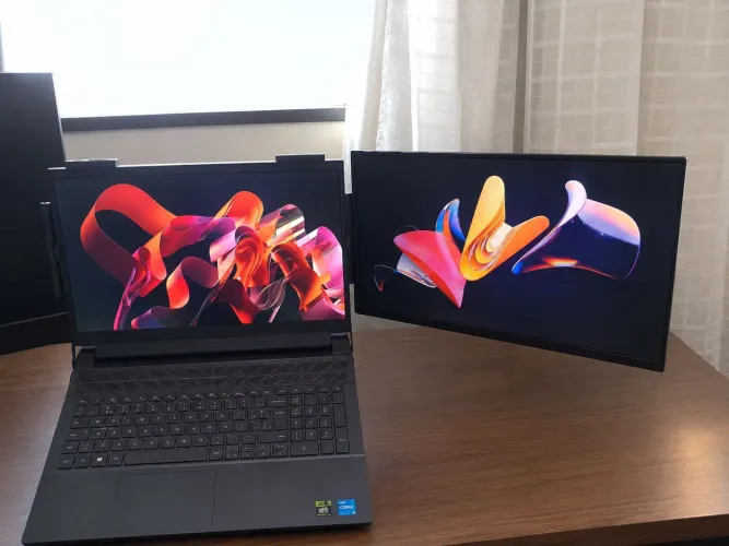 Dell G15 I7, 32 Gb 4800mhz, Ssd De 1 Tb, Rtx 4050 Com 2° Monitor