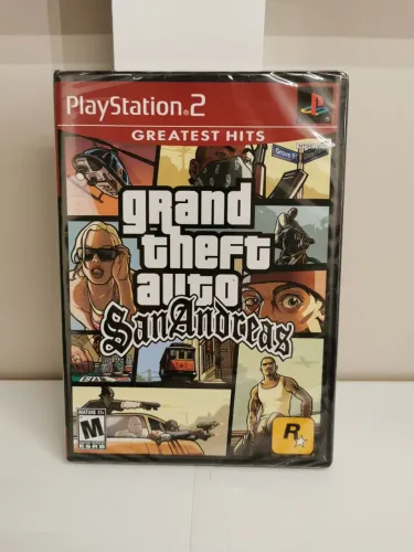 GTA San Andreas PS2 Novo Lacrado 