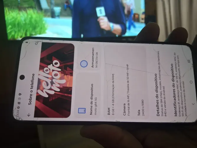 Vende- celular motog84