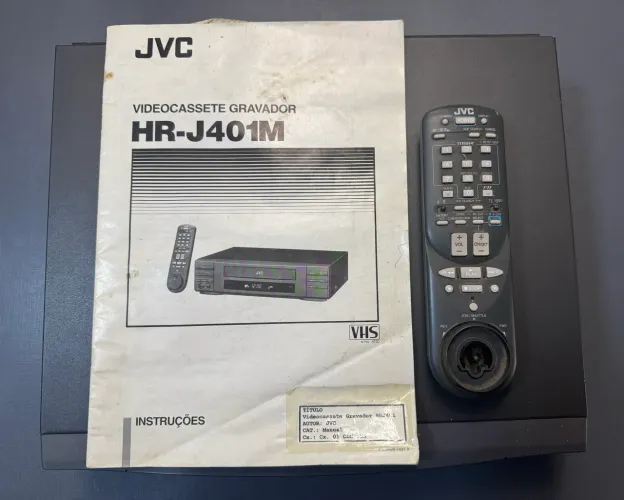 Vídeo Cassete JVC HR-J401M Original 