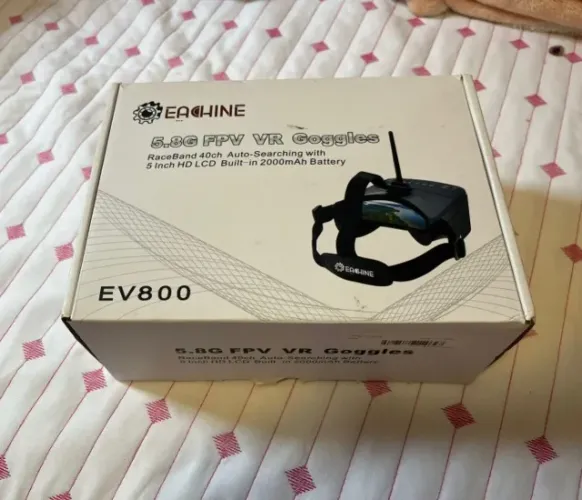 Óculo Fpv Eachine Ev800 Preto