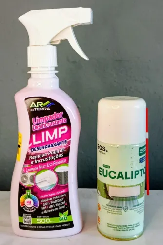 Produtos para limpeza e higienização de Ar condicionado
