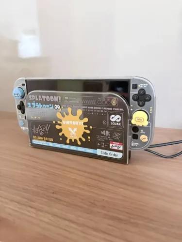 Nintendo Switch 2 - Case Splatoon 3, película e sd 256gb - 1 mês uso
