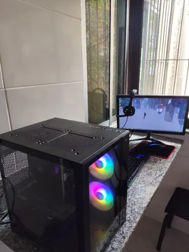 PC Gamer Completo | RX 580 8GB | 16GB RAM | SSD 480GB | Monitor 75Hz
