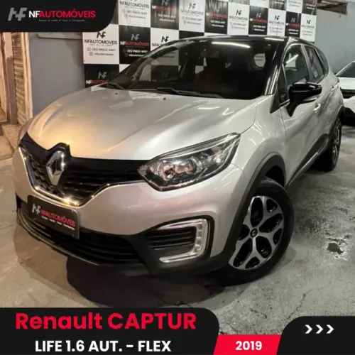 Renault Captur Life 1.6 16V Flex 5P Aut. 2019