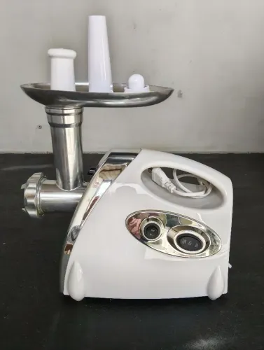 Moedor de Carne Elétrico Máquina Moer Faz Linguiça Kibe Aço inoxidável 110v