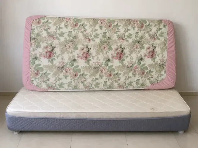 Cama box COM colchão solteiro