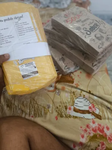Embalagens para hambúrguer