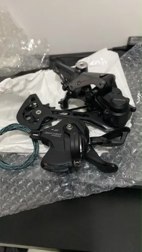 Câmbio + Trocador Shimano Deore 12 V (NOVO) 
