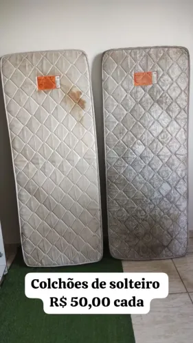 Colchão de solteiro confortável, boa espuma 