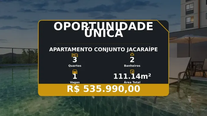 Seu Novo Lar em Conjunto Jacaraípe: Apartamento Garden com Vista Privilegiada!