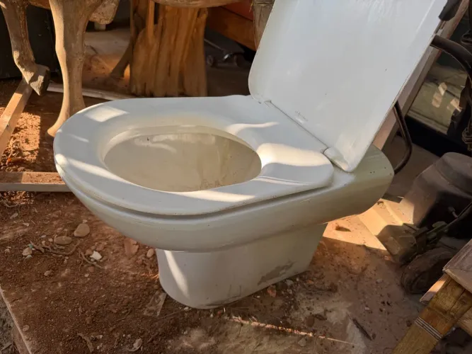Vaso Deca branco sem caixa
