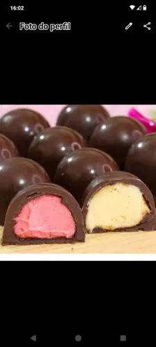 Trufas recheadas da SAH 