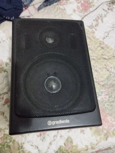 Caixa do som Gradiente CS-77  (21X15 X20 para música ambiente) só tenho essa 
