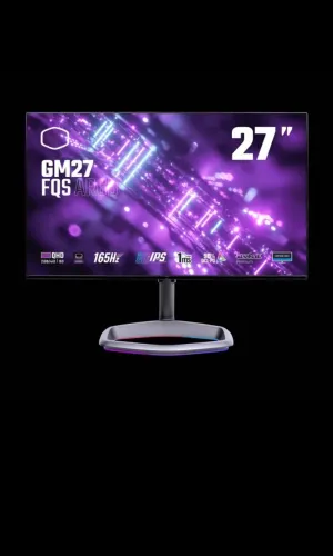 Monitor Gamer 27' QHD 165hz NOVO