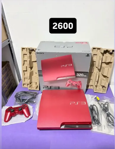 Console Playstation 3 scarlet red ps3