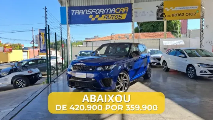 Land Rover Range Rover Sport SVR Superchaged 5.0 V8 2016