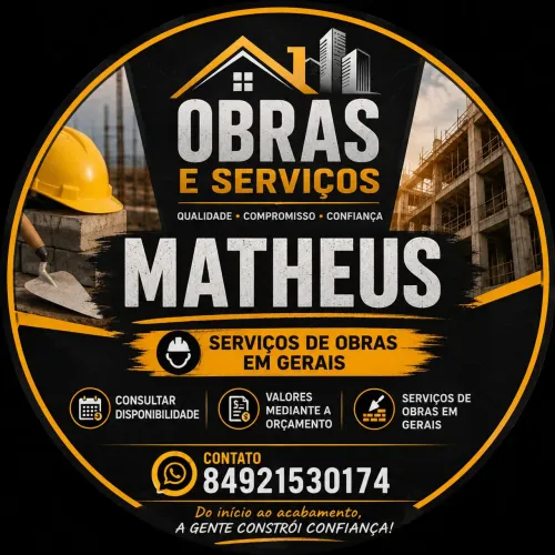 Pedreiro disponível!