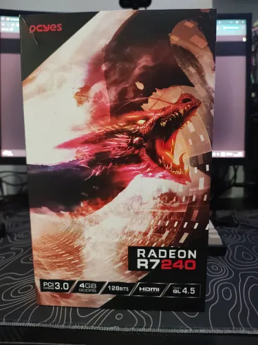 Placa de vídeo - Radeon R7240 4gb