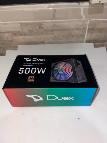 Fonte Duex 500W RGB