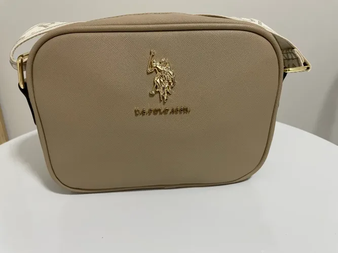 Bolsa Polo Ralph Lauren Bege original Nova