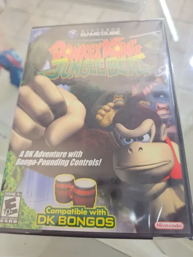 Donkey kong jungle beat game cube midia fisica original