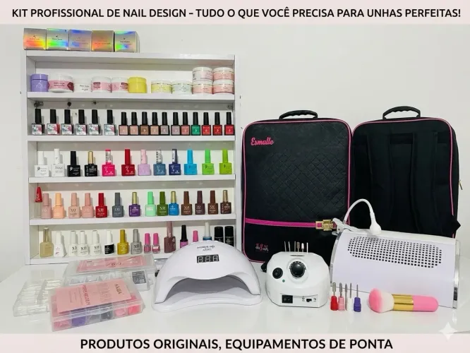 Material Unha em Gel COMPLETO !