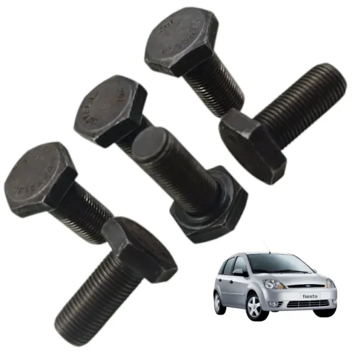 Jogo Parafuso Volante Motor Ford Fiesta 1.0 Zetec 2003 2004