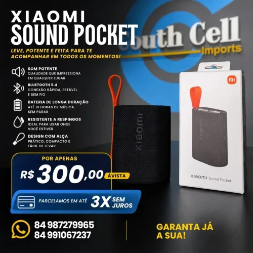 Caixa de som da XIAOMI 