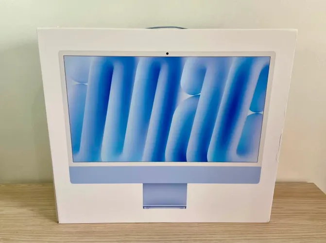 iMac 24 Polegadas M4 16GB 256SSD - Novo / Lacrado