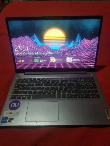 Notebook Lenovo IdeaPad 3i Intel Core i5, aberto a negociação