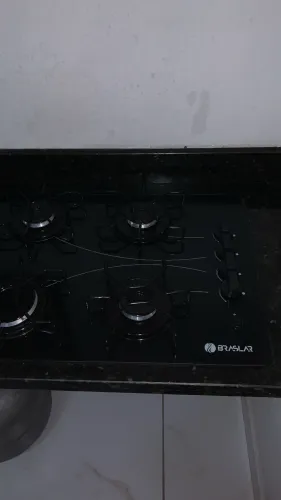 Fogão Cooktop braslar 4 bocas bivolt