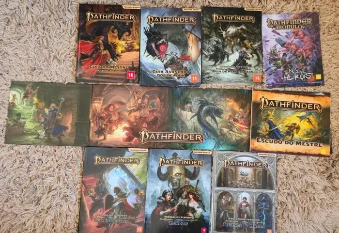 Livros Pathfinder 2 edição