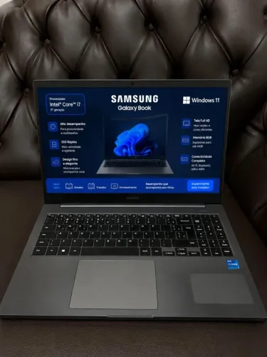 Samsung Galaxy Book Intel Core i7 11ª Geração ? Alto Desempenho! 