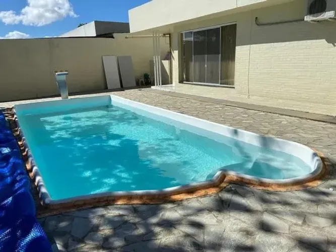 Piscina de Fibra 6m Instalada Completa 