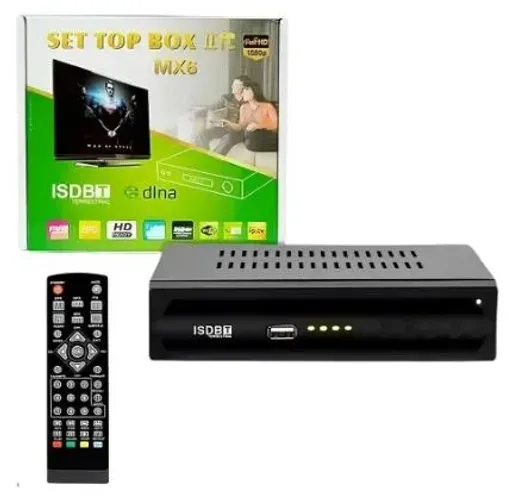 Conversor  de Tv de Sinal Analógico Para Digital HDTV - Set Top Box