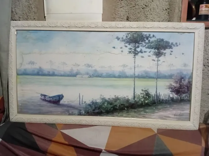 Quanto pintura de tela