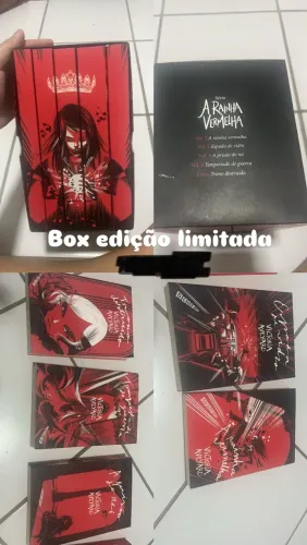 BOX Rainha Vermelha Edição LIMITADA