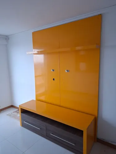 Rack e painel de TV