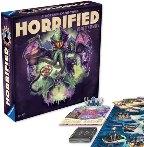 Horrified - World of Monsters | Jogo de Tabuleiro